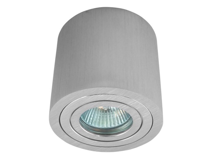 Sufitowa oprawa natynkowa, okrągła, tuba, aluminium hermetyczna 202 aluminiowa Okrągłe Oprawa halogenowa Oprawa stropowa Kategoria Oprawy oświetleniowe Kolor Szary