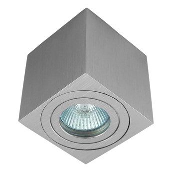 Oprawa natynkowa kostka aluminium szczotkowane HDL201 AL hermetyczna aluminiowa