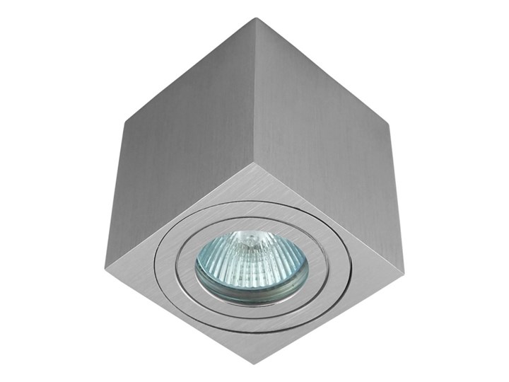 Oprawa natynkowa kostka aluminium szczotkowane HDL201 AL hermetyczna aluminiowa Oprawa halogenowa Oprawa stropowa Kwadratowe Kategoria Oprawy oświetleniowe