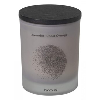 Świeca zapachowa Lavender Blood Orange 8x7cm Blomus FLAVO jasnoszara kod: B65803