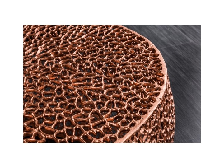 Stolik kawowy Liść 80cm miedzi 38942 Wysokość 40 cm Metal Kategoria Stoliki i ławy