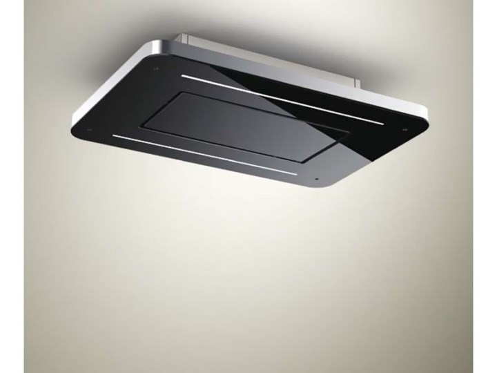 Okap sufitowy Milano Free Black 90 cm