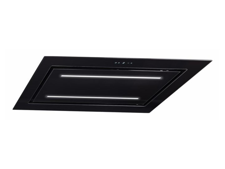 Okap sufitowy Grand Super Slim Black 96 cm Kategoria Okapy