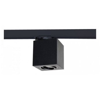 LM 204 TRACK REFLEKTOR SZYNOWY LED NOWOCZESNA LAMPA OPRAWA SYSTEMOWA SZYNOPRZEWÓD CZARNY PAR16 GU10