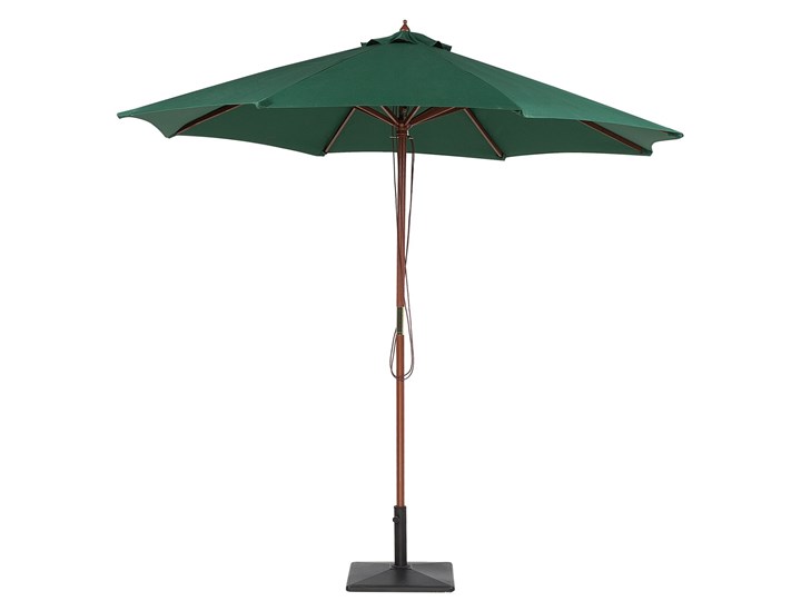 Parasol ogrodowy zielony składany duży 270 x 254 cm Kategoria Parasole ogrodowe Parasole Położenie nogi Centralne