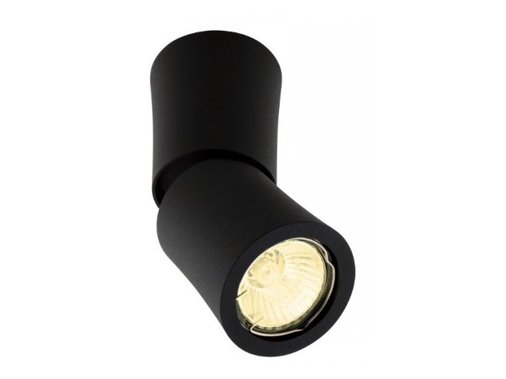 Dot C0157 lampa sufitowa / Plafon czarny Oprawa halogenowa Oprawa stropowa Okrągłe Oprawa ruchoma Kategoria Oprawy oświetleniowe