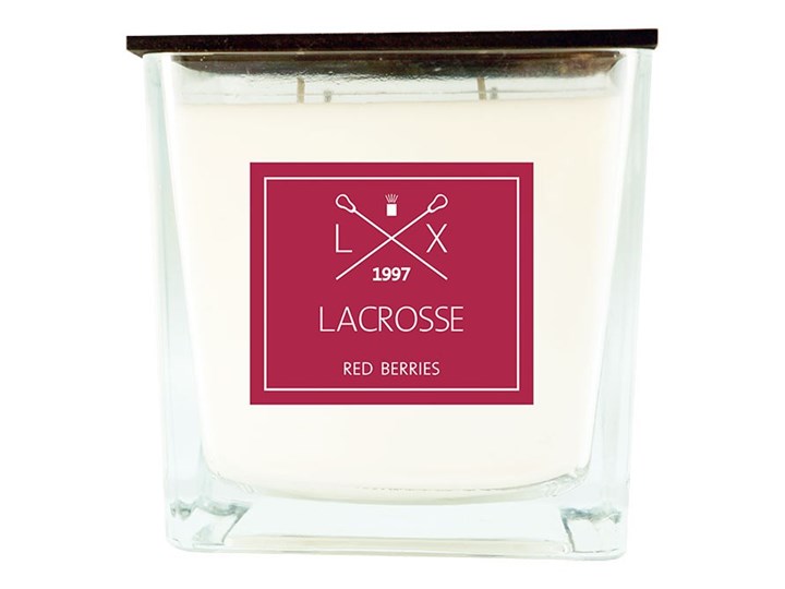 Świeca zapachowa RED BERRIES 15x15 cm - Lacrosse - DECOSALON - 100% zadowolonych klientów!