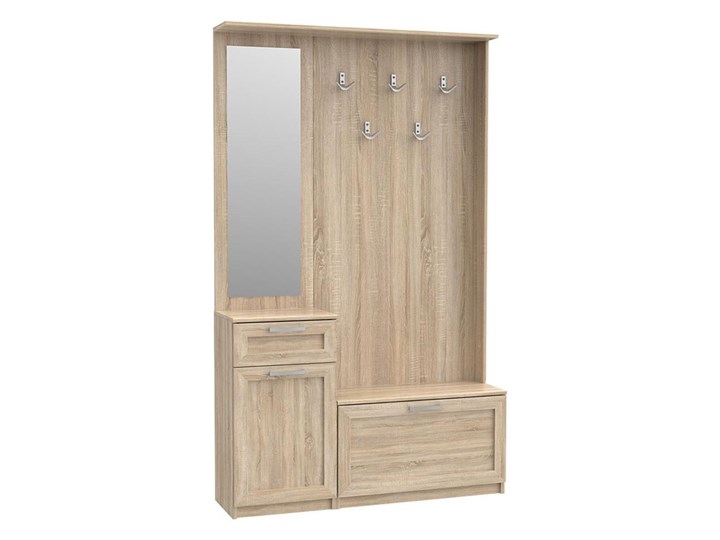 Regał do przedpokoju NIKD04 szer. 110.9 cm FORTE Kategoria Zestawy mebli do sypialni