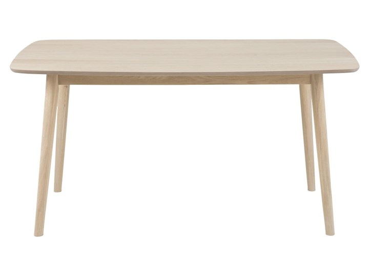 Stół z konstrukcją z drewna dębowego Actona Nagano, 150x80 cm Drewno Długość 150 cm Pomieszczenie Stoły do jadalni