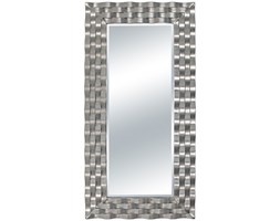 LUSTRO DOLCE w srebrnej ramie prostokąt 76X152