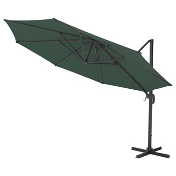 SOLIDNY PARASOL DO OGRODU - 3M ZIELONY