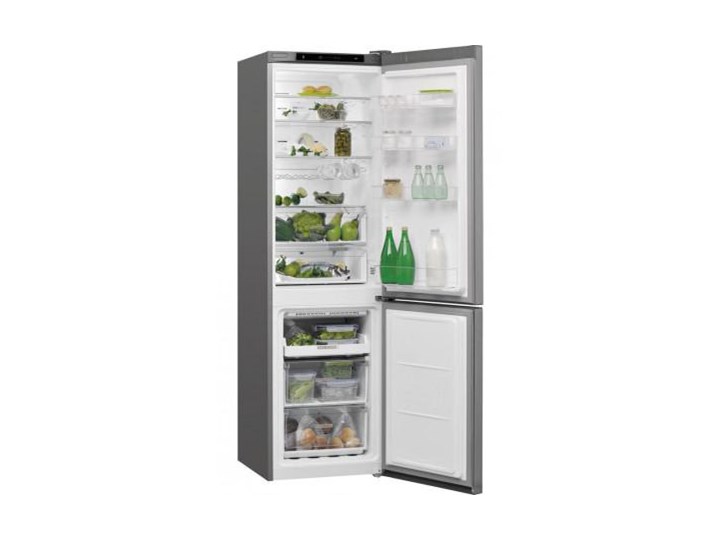 WHIRLPOOL W7 921I OX NoFrost Srebrna Wysokość 201 cm Szerokość 59,6 cm Jednodrzwiowe Wysokość 200 cm Dwudrzwiowe Szerokość 55 cm Kolor Srebrny
