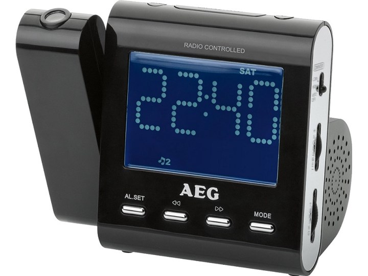 Radiobudzik Radio Z Projektorem Aeg Lcd Budzik Radiobudziki Homebook