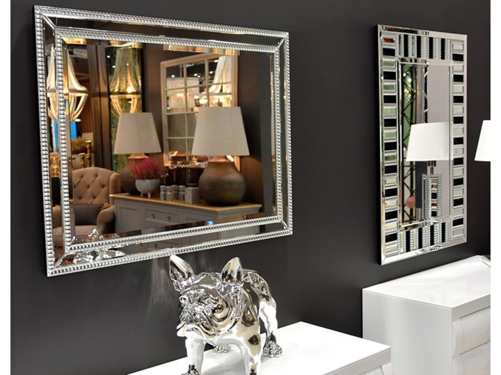 Lustro rama lustrzana Diamond Glamur Styl Nowoczesny
