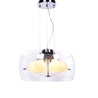 NOWOCZESNA LAMPA WISZĄCA PRZEZROCZYSTA NANO D50