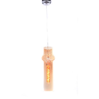 NOWOCZESNA LAMPA WISZĄCA SZKLANA BURSZTYNOWA VARIUS