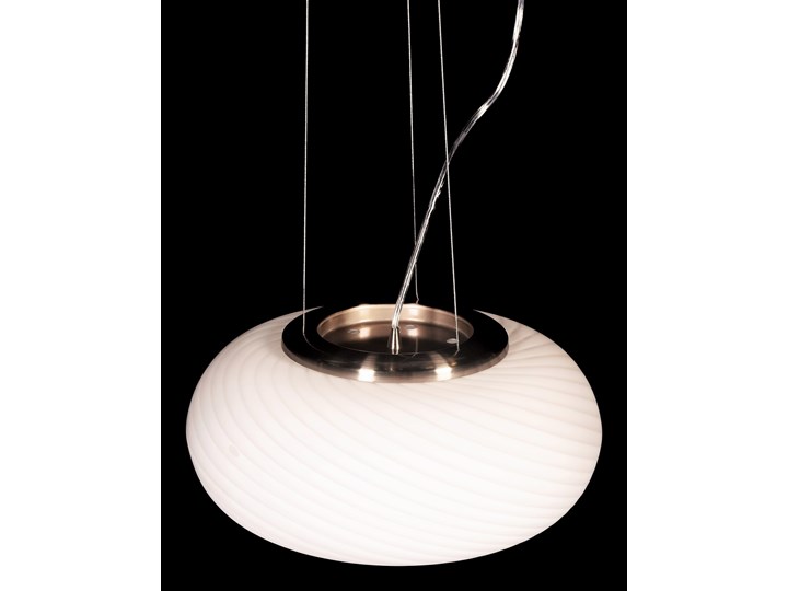NOWOCZESNA LAMPA WISZĄCA MONARTE D38 Lampa z kloszem Szkło Lampa z abażurem Ilość źródeł światła 3 źródła Metal Styl Nowoczesny