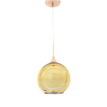 NOWOCZESNA LAMPA WISZĄCA ZŁOTA LOBOS D20