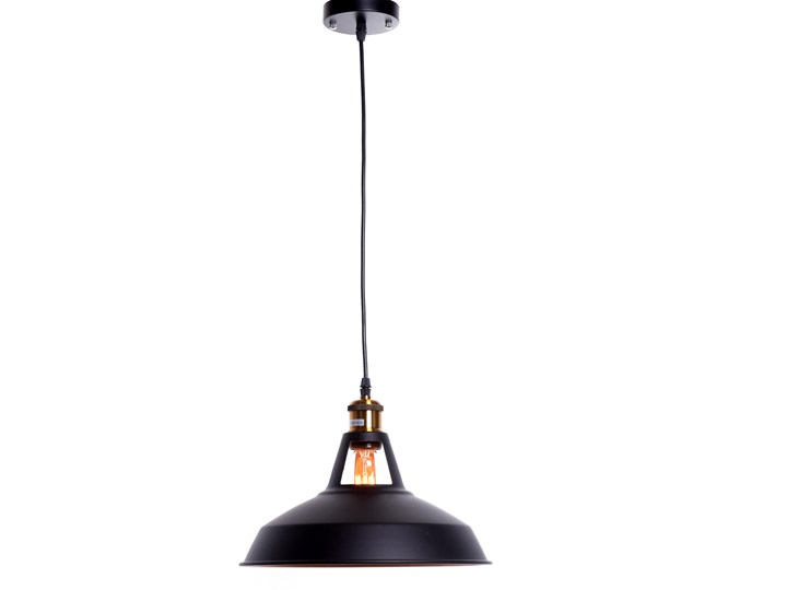 LAMPA WISZĄCA LOFT CZARNA ZONDA Lampa z kloszem Metal Kategoria Lampy wiszące