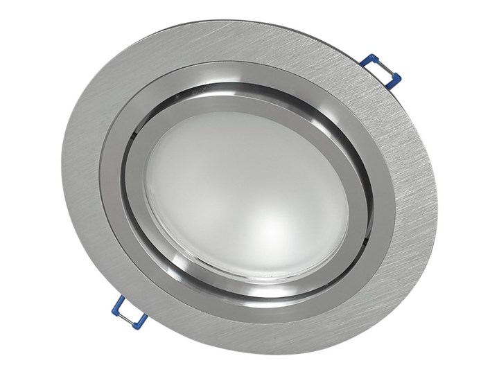 Pojedyncza ruchoma podtynkowa oprawa ES111 AR111 QR111 alu aluminiowa Oprawa halogenowa Okrągłe Oprawa led Oprawa stropowa Oprawa ruchoma Kategoria Oprawy oświetleniowe Kolor Szary