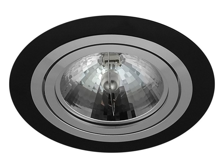 Pojedyncza ruchoma podtynkowa oprawa ES111 AR111 QR111 czarna matowa czarny mat aluminiowa Okrągłe Oprawa led Oprawa ruchoma Oprawa halogenowa Oprawa stropowa Kategoria Oprawy oświetleniowe