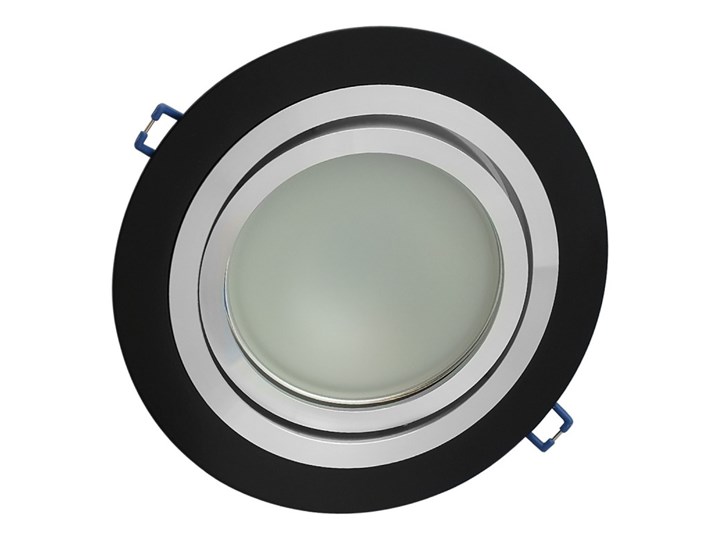 Pojedyncza ruchoma podtynkowa oprawa ES111 AR111 QR111 czarna matowa czarny mat aluminiowa Oprawa ruchoma Oprawa led Okrągłe Oprawa stropowa Oprawa halogenowa Kategoria Oprawy oświetleniowe