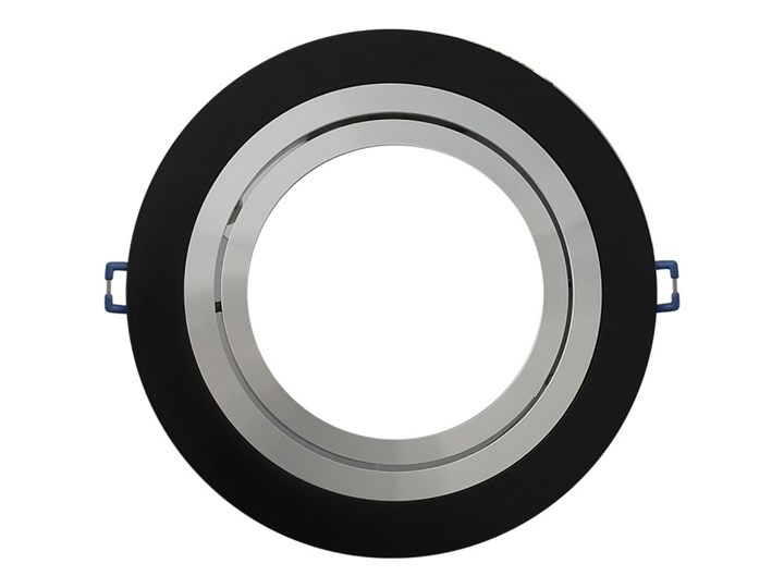 Pojedyncza ruchoma podtynkowa oprawa ES111 AR111 QR111 czarna matowa czarny mat aluminiowa Oprawa led Oprawa ruchoma Okrągłe Oprawa halogenowa Oprawa stropowa Kategoria Oprawy oświetleniowe