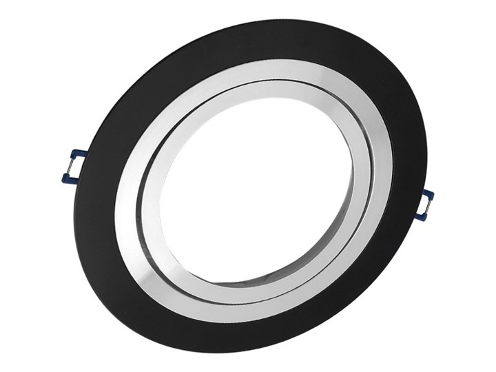 Pojedyncza ruchoma podtynkowa oprawa ES111 AR111 QR111 czarna matowa czarny mat aluminiowa Oprawa led Oprawa ruchoma Oprawa stropowa Okrągłe Oprawa halogenowa Kategoria Oprawy oświetleniowe