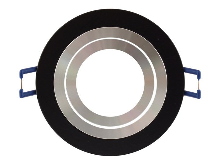 Okrągła round movable fixture sufitowa ruchoma podtynkowa oprawa MR16 GU10 GU5.3 aluminium black matt Oprawa led Oprawa halogenowa Oprawa stropowa Kolor Czarny Oprawa ruchoma Okrągłe Kategoria Oprawy oświetleniowe