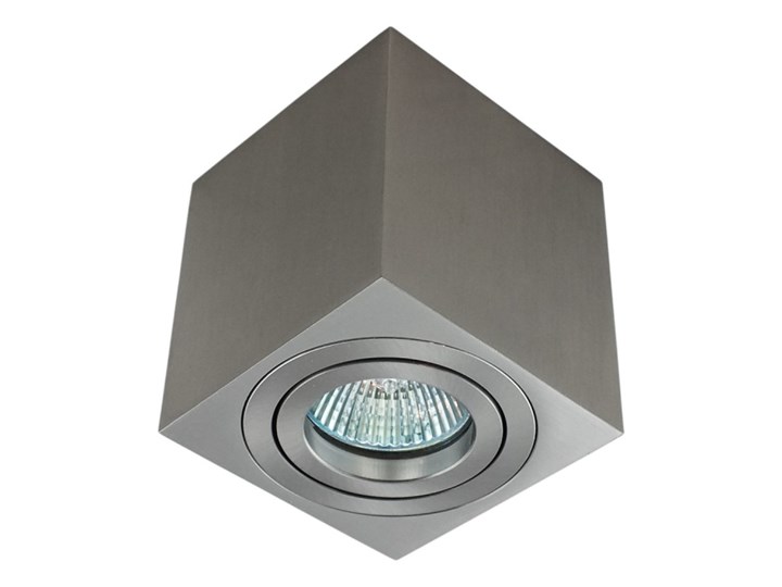 Oprawa natynkowa duce kostka aluminiowa satyna satynowa HDL103ST Kwadratowe Oprawa halogenowa Oprawa stropowa Kategoria Oprawy oświetleniowe