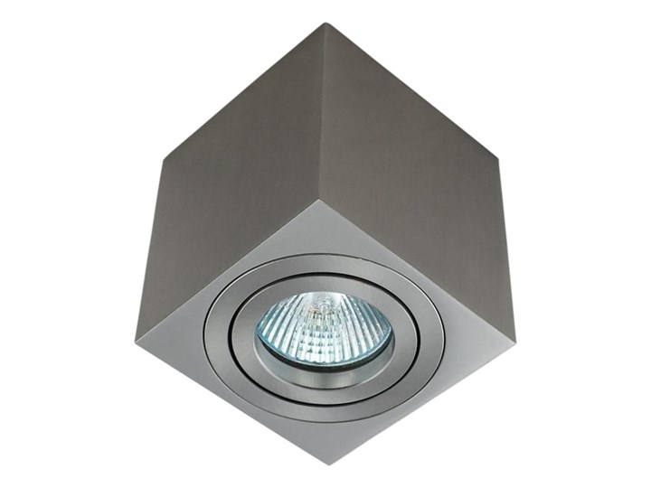 Oprawa natynkowa duce kostka aluminiowa satyna satynowa HDL103ST Kategoria Oprawy oświetleniowe Oprawa stropowa Oprawa halogenowa Kwadratowe Kolor Szary