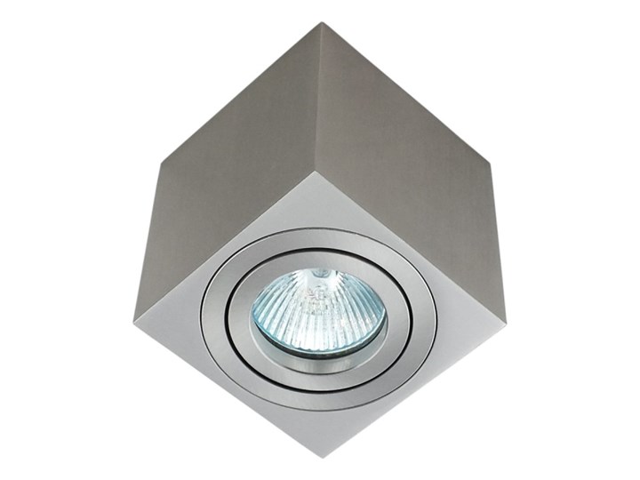 Oprawa natynkowa duce kostka aluminiowa satyna satynowa HDL103ST Kwadratowe Oprawa halogenowa Oprawa stropowa Kategoria Oprawy oświetleniowe