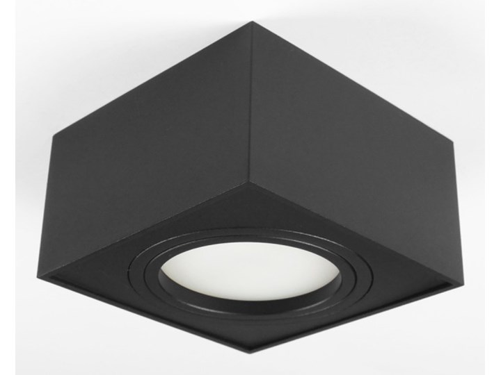 Nowoczesna oprawa sufitowa GX53 kwadrat ruchoma czarna czarny mat aluminiowa Kwadratowe Oprawa ruchoma Oprawa stropowa Oprawa halogenowa Oprawa led Kategoria Oprawy oświetleniowe