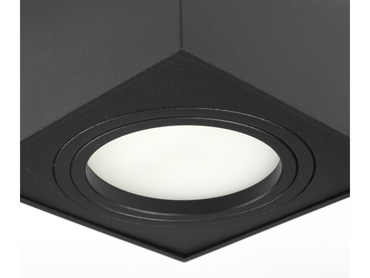 Nowoczesna oprawa sufitowa GX53 kwadrat ruchoma czarna czarny mat aluminiowa Oprawa led Oprawa stropowa Oprawa halogenowa Kwadratowe Oprawa ruchoma Kategoria Oprawy oświetleniowe