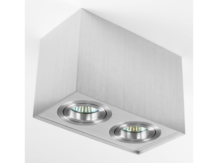 Nowoczesna podwójna sufitowa oprawa natynkowa prostokąt MR16 aluminium aluminiowa GU10 Oprawa stropowa Oprawa halogenowa Prostokątne Oprawa led Kategoria Oprawy oświetleniowe