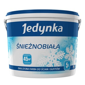 JEDYNKA FARBA EMULSYJNA BIAŁA 1L