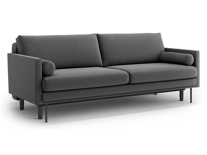 Sofa Blues z funkcją spania, Bottle Green Wersalka Materiał obicia Tkanina Głębokość 95 cm Typ Gładkie