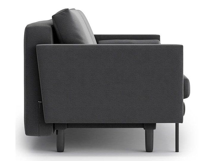 Sofa Blues z funkcją spania, Bottle Green Wersalka Głębokość 95 cm Kolor Zielony Materiał obicia Tkanina
