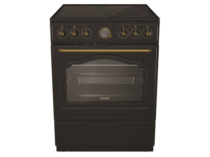 Kuchnia GORENJE EC62CLB Szerokość 60 cm Rodzaj płyty grzewczej Ceramiczna Kategoria Kuchenki elektryczne