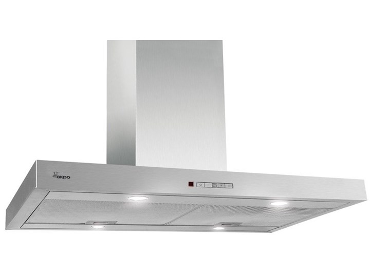 Okap AKPO WK-9 Isla Feniks 90 Srebrny Okap wyspowy Szerokość 90 cm Sterowanie Elektroniczne