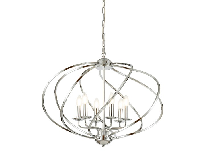 NOWOCZESNA LAMPA WISZĄCA RODERIO Ilość źródeł światła 6 źródeł Metal Żyrandol Kategoria Lampy wiszące