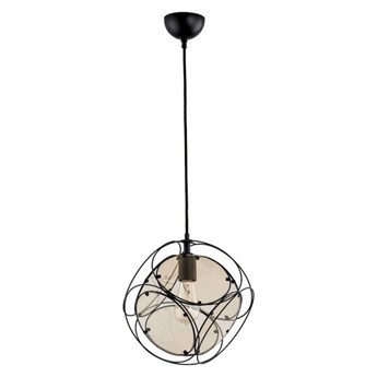 Lampa sufitowa kostka INSIDE BLACK 33cm
