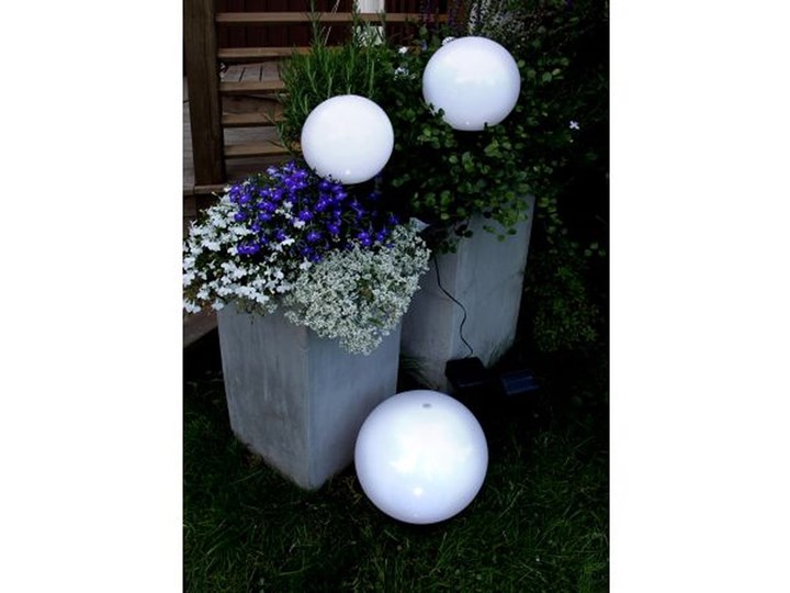 Solarna lampa ogrodowa LED Best Season Globe Stick, ⌀ 20 cm Lampa LED Kolor Czarny Lampa solarna Kategoria Lampy ogrodowe