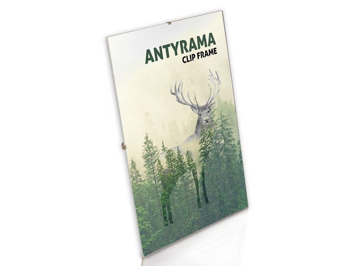Antyrama A4 21x29,7 Białe brzegi