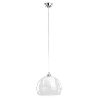 Lampa wisząca zwis transparentna szklana kula MISSI śr. 30cm