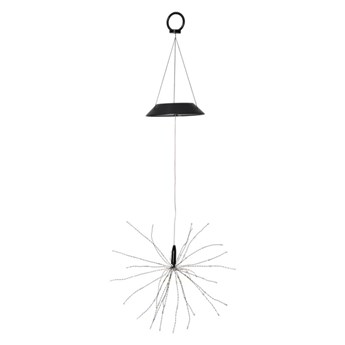 Ogrodowa lampa solarna LED z białymi diodami Star Trading Firework, wys. 50 cm