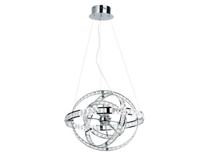 Nowoczesna lampa SATELLITE chrom śr. 55cm