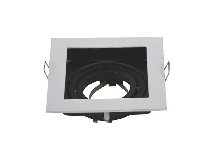 Spot BIAŁY oczko GU10 kwadrat 10cm