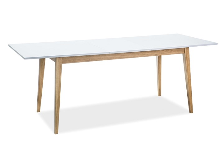 Skandynawski stół z rozkładanym blatem Cesar 120-165x68 cm