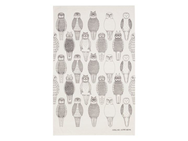 Ręcznik Abigail Edwards Owls of the British Isles